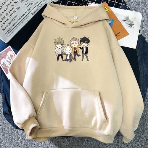 Japanese Anime 19 Days Team Hoodie Plus Size Hoodies Manga Streetwear Sweatshirt Harajuku Hoodied Winter Clothes Women