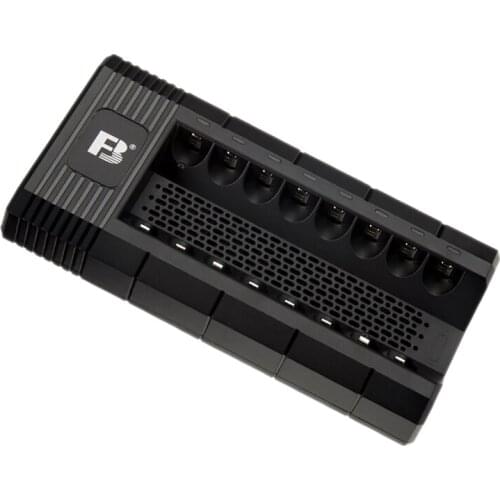 8 Slots Battery Charger Intelligent Power Off and Fast Charge for AA/AAA 1.4V Ni-MH Battery Charger US Plug
