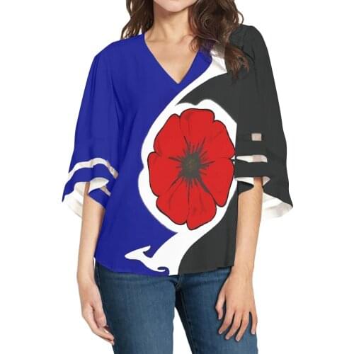 Блузки с цветами ZNkasumi China At AliExpress