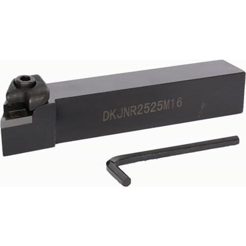 10PCS KNUX160405R turning insert + 1PCS DKJNR/L2020K16 DKJNR/L2525M16 93 degree external tool holder cutting tool set