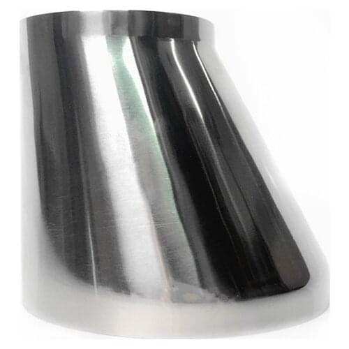 354mm to 254mm OD Butt Welding Excentric Reducer SUS 304 Stainless Steel Sanitary Pipe Fitting Brew Beer