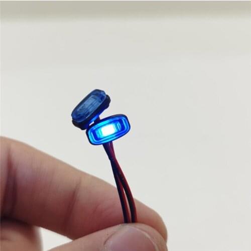 Square Water Drop Light LED Shrine Light for 1/14 Tamiya Scania R620 56323 RC Truck Tractor Parts Accessories