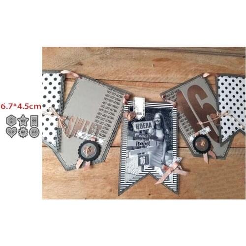 Old Sirius Various shapes Metal cutting dies cut die mold card Scrapbook paper craft knife mould blade punch stencils new die