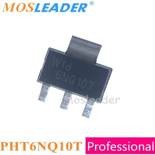 Mosleader PHT6NQ10T SOT223 100PCS 1000PCS 6NQ10T PHT6NQ10 N-Channel 100V 6.5A High quality Made in China