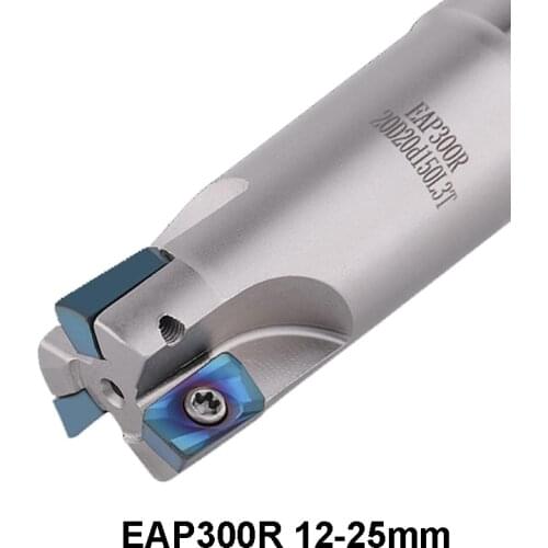 OYYU EAP300R-C16-18-150-2T High Precision Milling Tools Shank R0.8 CNC Right Angle Shoulder BAP 18 20 21 25 26mm 42CRMO End Mill