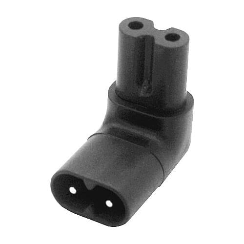 Figure 8 IEC 320 C7-C8 up down angle right angle AC Power adapte