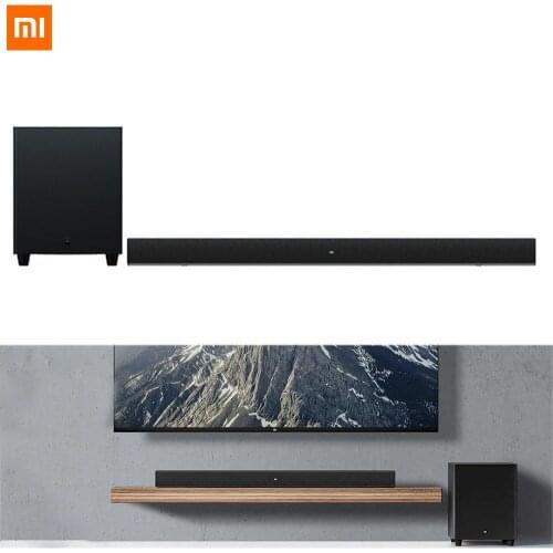 Xiaomi Mi TV Speaker 100W BLE 5.0 SoundBar&6.5 Inches Subwoofer Home Theater 2.1 Channel 5 Sound Units Multi-input Interface