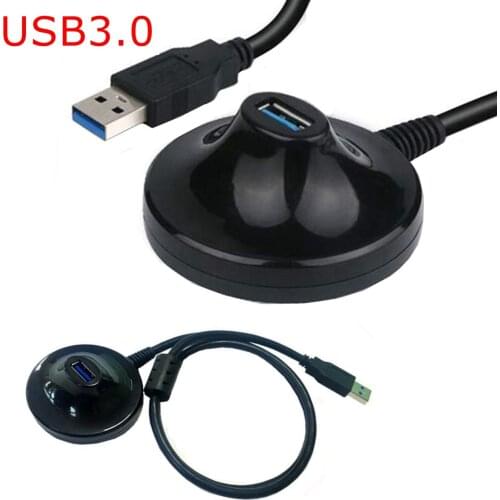 USB 3.0 type-A male to Female Wireless WIFI adapter USB Extension Dock station Cradle base stand docking cable 1m