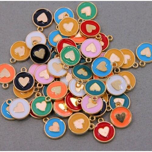 100pcs 12*15mm High Quality Love heart Crown, stars Pendant for Women Necklace Earring Jewelry Accessories making findings