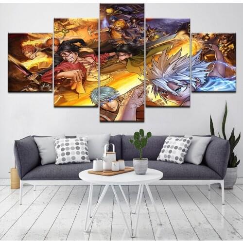 5 Piece Canvas Tagged One piece Wall Art Canvas Print modern Poster Modular art painting for Living Room Home Decor
