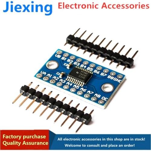5pcsTXS0108E High-speed full-duplex 8-channel level conversion module 8-bit bidirectional voltage converter