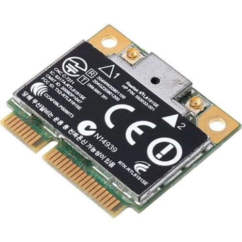 Wireless Wifi Card 802.11 B/G/N Mini 593533-001 593034-001 for hp CQ42 G42 G62 G72 4520S 4720S 4325S CQ56 RT8191SE