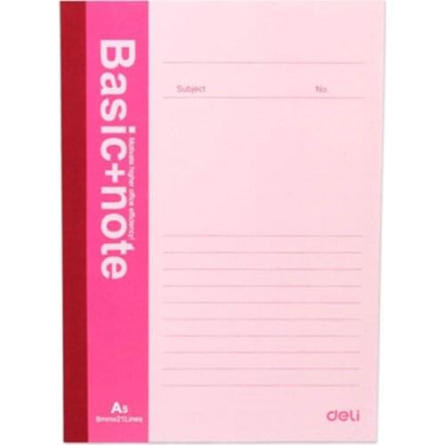 DL 7651 soft face copy 40 pages A5 notebook stationery soft copy Notepad Stationery office supplies school students wholesale