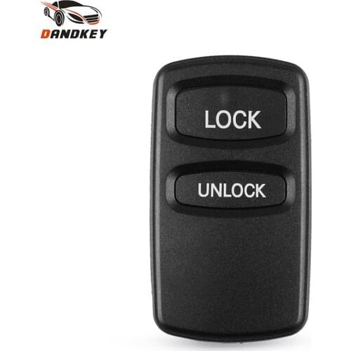DANDKEY 2 Buttons Remote Key Fob Shell Case For Mitsubishi Pajero 2004-2015(Except 2009/2010/2012) Free Shipping