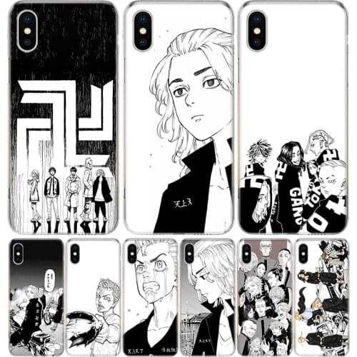 Tokyo Revengers Anime Phone Case For iPhone 12 11 Pro 7 6 X 8 6S Plus XS MAX + XR 5S SE Mini 7P 7G Cover Coque Capa Shell