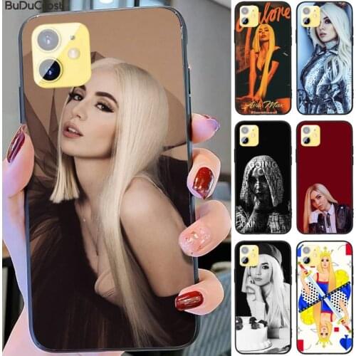 Riccu Ava Max Sweet But Psycho Phone Case For iphone 11 12 Mini Pro Max X XS MAX 6 6s 7 8 Plus 5 5S 5SE XR SE2020
