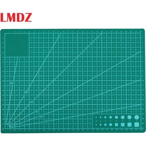 LMDZ PVC Double-Sided Cutting Mat A4 Durable Self-healing Cut Pad Patchwork Tools Handmade DIY Accessory Cutting Plate 30*22cm