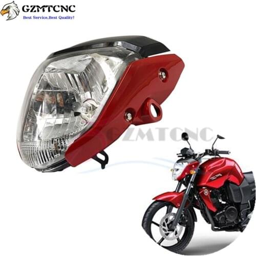 Rracing Motorcycle Headlight Headlamp with Bulb + Bracket Used for YAMAHA FZ16 FZER150 YS150 Head Lamp Lighting Assembly