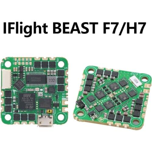 IFlight Beast F7 45A H7 55A V1.1 2-6S BLHeli-S AIO Board flight controller with 25.5*25.5mm Mounting pattern for FPV drone