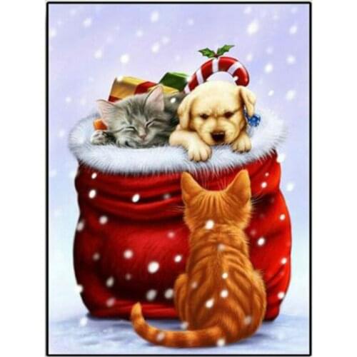 NEW 5D DIY Diamond Painting Animal Diamond Mosaic Cross Stitch Diamond Embroidery Landscape Kits Full Rhinestones Decor L161