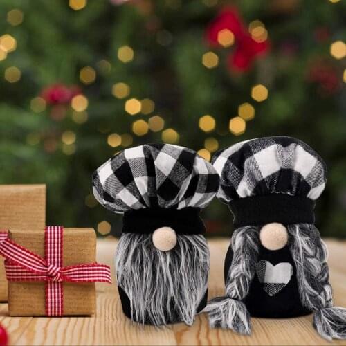 Plush Gnomes Dolls, Kids Birthday Gifts Present, Home Decor Handmade Plush Doll, Swedish Gnome Decoration Tabletop Figurines