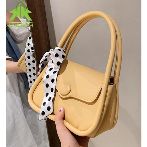 Ladies Luxury Handbag Simplicity Fashion Shoulder Bag New Ribbon High Quality Leather Messenger Bag Sac Main Femme for Women
