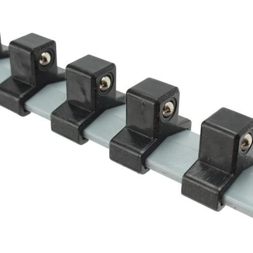 3Pcs 1/4'' 3/8'' 1/2'' Socket Rack Storage Rail Tray Holder Shelf Organizer Racks