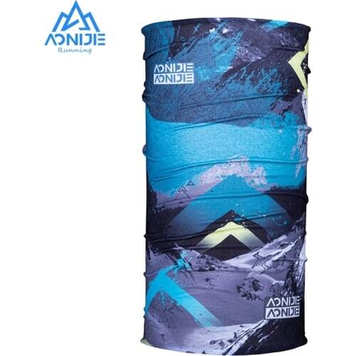 AONIJIE Multifunctional Face Cover Sports Scarf Quick Drying Headband Portable Sweatband Hairband For Running Cycling Yoga Gym