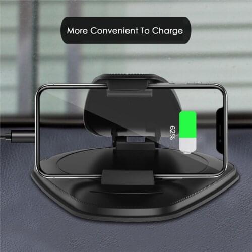 Cellphone Car Holder 2019 PU Leather Pattern Fashion Navigation Support Stand Hud Dashboard for IPhone X Xs 6s Car Phone Holder