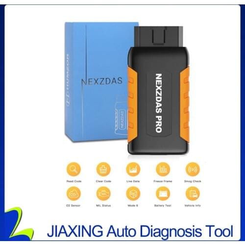 Humzor NexzDAS Pro OBD2 Auto Diagnostic Tool TPMS ABS SAS TPS DPF EPB Oil Reset Services Support Android iOS Bluetooth Scanner