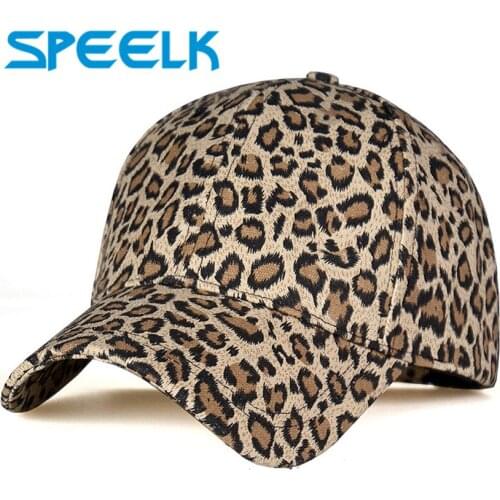 Brand Leopard-print Baseball Cap Women Outdoor Visors Hats Casual Hip-pop Hat Leopard Retro Caps Gorras Wholesale
