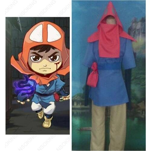 Customized Princess Mononoke Prince Ashitaka Sekki Cosplay Costume