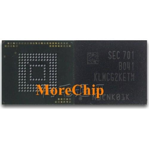 KLMCG2KETM-B041 EMMC 5.1 EMCP UFS 64GB eMMC BGA153 NAND Flash Memory IC Chip Soldered Ball