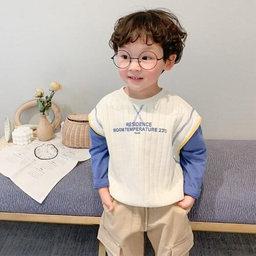 Cool Soft Spring Autumn Boys Sweatshirts Jacket Coat Kids Overcoat Outwear Teenager Tops Children Clothes Plus Size Cotton