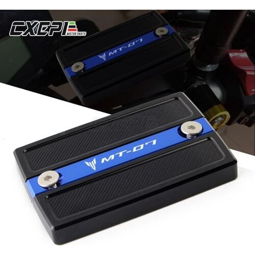 Lastest CNC Parts Front Brake master Cylinder Oil Fluid Reservoir Cap For Yamaha MT 07 MT07 FZ07 mz-07 2014-2021 2018 2019