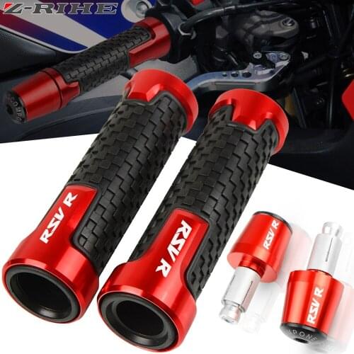 Motorcycle Handlebar Grips Handle Bar Cap Ends Plug For Aprilia RSV4 RSVR RSV 2009 2010 2011 2012 2013 2014 2015 2016 2017 2018