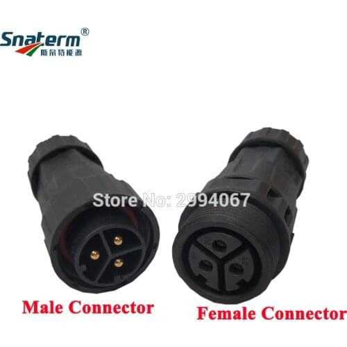 Male or Female connector for WVC1200 WVC600 Solar on grid power Inverter power cable