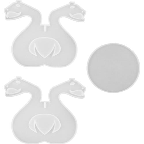 Silicone Resin Mold DIY Epoxy Display Stand/Plate Holder DIY Crafts Pictures Frame Artworks Easels Holder Mold For Home Decor