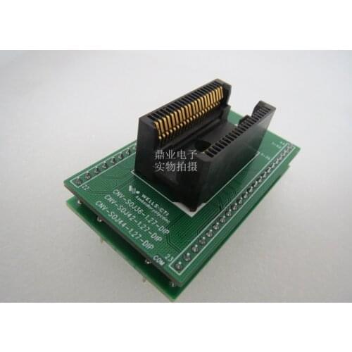 SOJ42/DIP 400MIL apply chip plus pin width 11MM IC Burning seat Adapter testing seat Test Socket test bench in stock