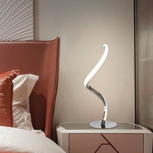 New LED Touch Dimming Smart Table Lamp Postmodern Home Personality Table Lamp Bar Study Living Room Night Light