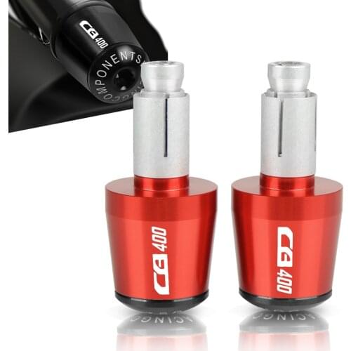 For Honda CB400SF CB 400 CB400 VTEC 1 2 3 4 CB-400 1989 1990 1991 7/8'' Motorcycle Hand Bar Ends Slider Handle Bar End Grips Cap