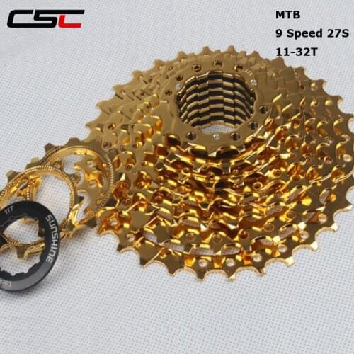 CSC 9 Speed 11-32T MTB Mountain Bike Cassette 9S 27S 32T Freewheel Bicycle Flywheel for SH1MAN0 groupset