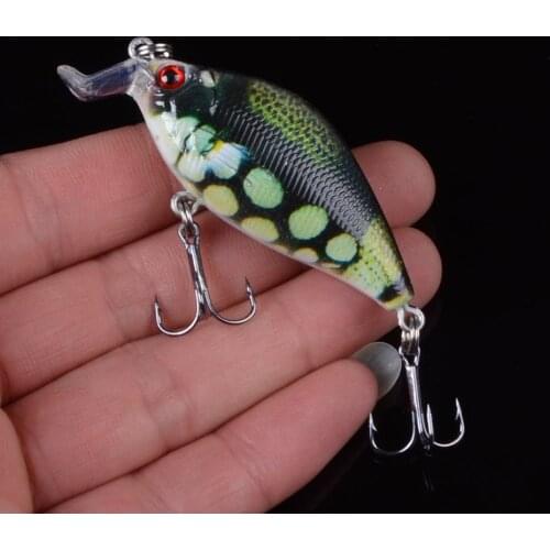 1PCS 6.5cm 8.7g Fishing Lure Minnow Crankbait Hard Bait Tight Wobble Slow sinking Jerkbait Fishing Tackle