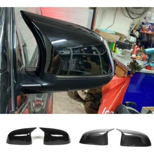 2014-2020 1 Pair Replacement Carbon Mirror Cover For Bmw X5 G05 X6 G06 X3 G01 X4 G02 ABS Mirror Cover X5 F15 X6 F16 X3 F25 F26