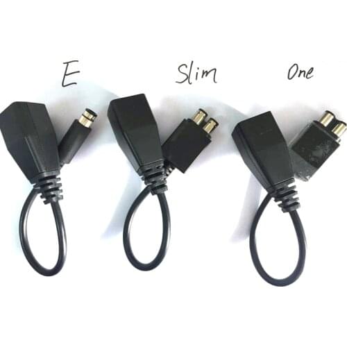 5PCS/LOT New AC Power Supply Adapter Transfer Cable Connectors Adaptor Converter Cable for XBOX 360 to Xbox 360 Slim