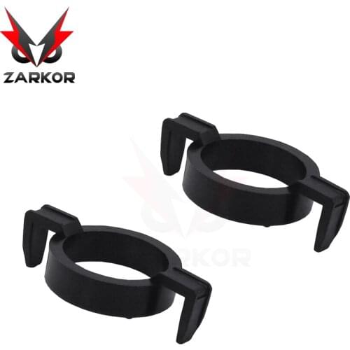 Zarkor 2 Pcs LED Headlight Adapter for Ford Mondeo High Beam Base Led Front Headlamp Kit for Peugeot 508 2008 3008 C5 High Beam