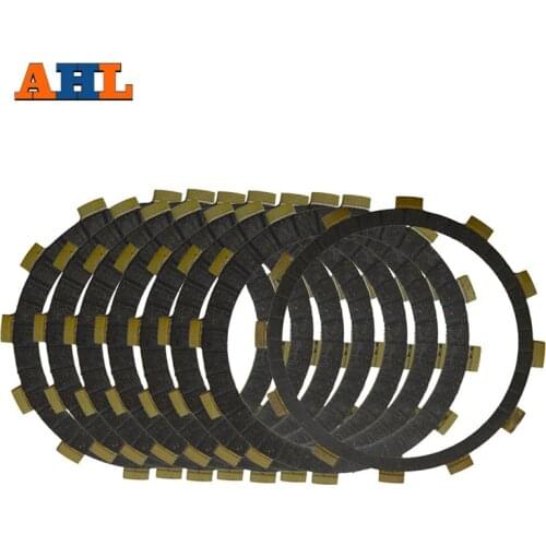 AHL Motorcycle Clutch Friction Plates Set for YAMAHA YZF R1 YZF1000 1998-2003 Bakelite Clutch Lining 8PCS #CP-0005