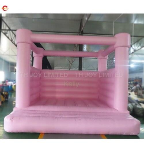 Free delivery color inflatable wedding bouncer jumping castle inflatable white bouncy castle for wedding