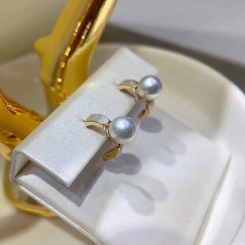 European Style 925 Sterling Silver Earrings Findings Settings Base Mountings Parts Mounts for Pearls Agate Crystal Stones Jade