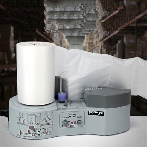 Bubble Bag inflator Buffer Air Cushion Machine Packaging Hoist Air Bag Continuous inflatable Bag machine Air Column film Machine